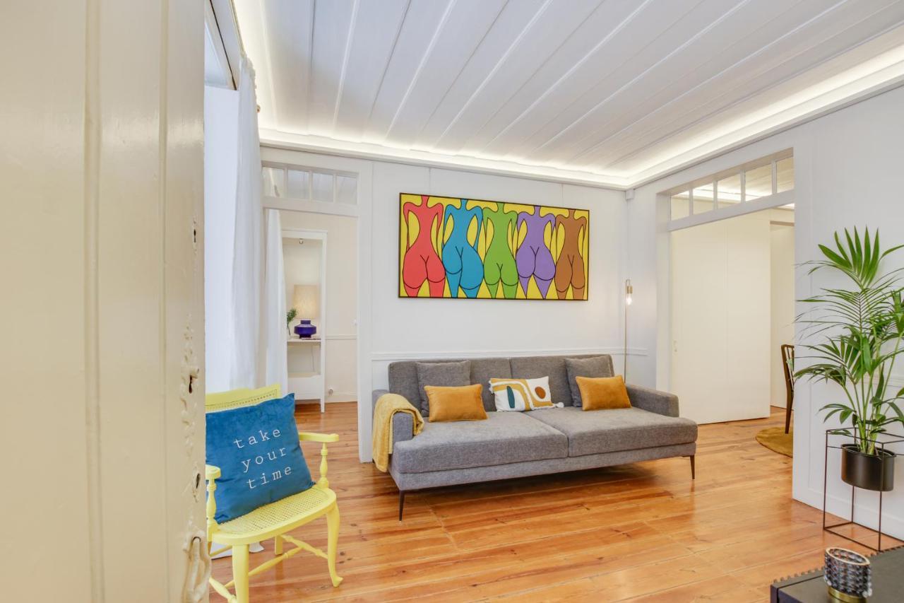 Ferienwohnung Golden Cage Chiado - Charm Historic And Cozy Lissabon Exterior foto